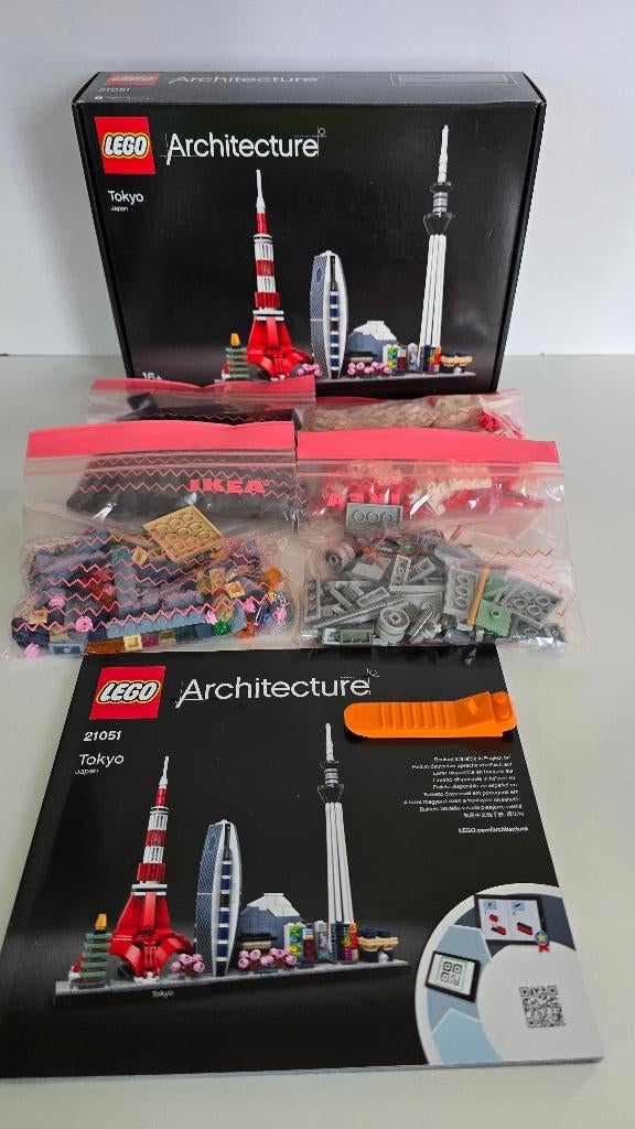 LEGO Architecture – Tokyo (21051) Legacy Set . Zeldzaam!, Kinderen en Baby's, Speelgoed | Duplo en Lego, Zo goed als nieuw, Lego