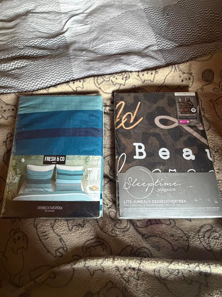 Dekbedovertrek, Ophalen, Zo goed als nieuw, Dekbedovertrek