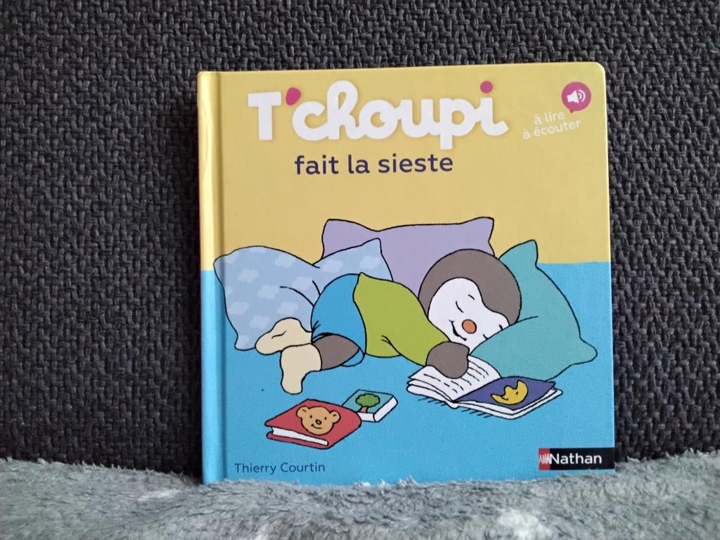 T’choupi fait la sieste, Livres