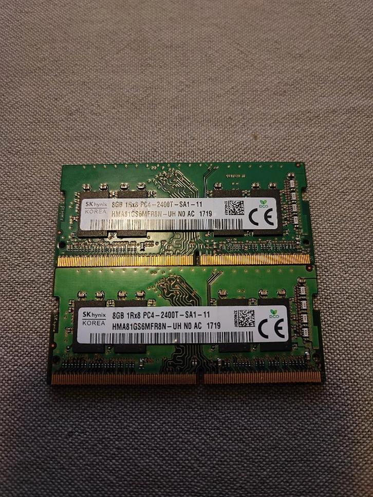 Kit SK Hynix 2  8 Go DDR4-2400, Informatique & Logiciels, Mémoire RAM, Laptop, DDR4, Envoi