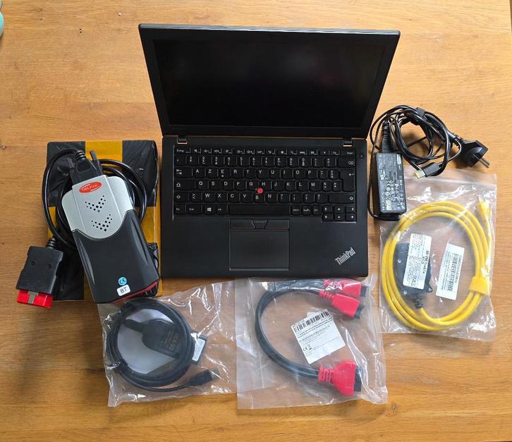 Diagnostische koffer delphi obd vcds autocom ista BMW Fiat, Auto diversen, Autogereedschap, Nieuw, Ophalen