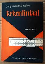 Het gebruik van de moderne Rekenliniaal - 1959 - Bruno Ernst, Envoi, Utilisé, Bruno Ernst (1926-2021)
