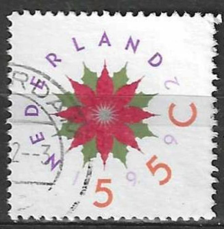 Pays-Bas 1992 - Yvert 1422 - Noël et Nouvel An (ST), Timbres & Monnaies, Timbres | Pays-Bas, Affranchi, Envoi