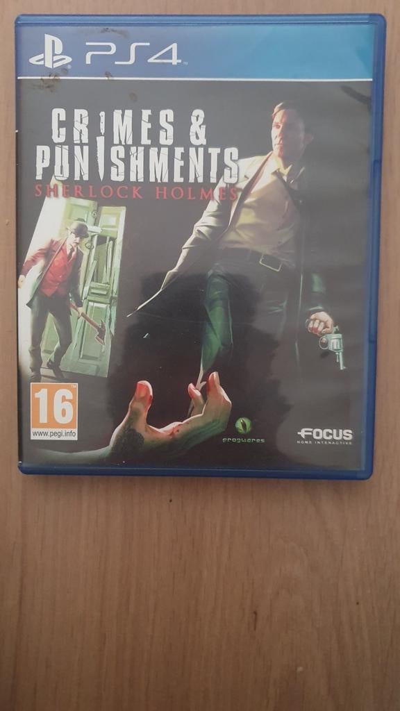 Sherlock Holmes: Crimes & Punishments, PS4, Consoles de jeu & Jeux vidéo, Enlèvement, Aventure et Action, À partir de 18 ans