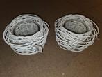 2 paniers en verre, Enlèvement ou Envoi