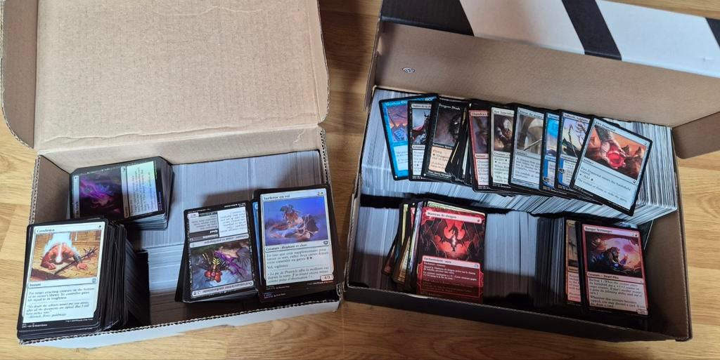 + 4800 cartes Magic The Gathering, Ophalen