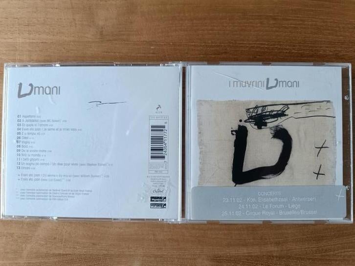 I Muvrini - Umani, Cd's en Dvd's, Ophalen of Verzenden, Zo goed als nieuw