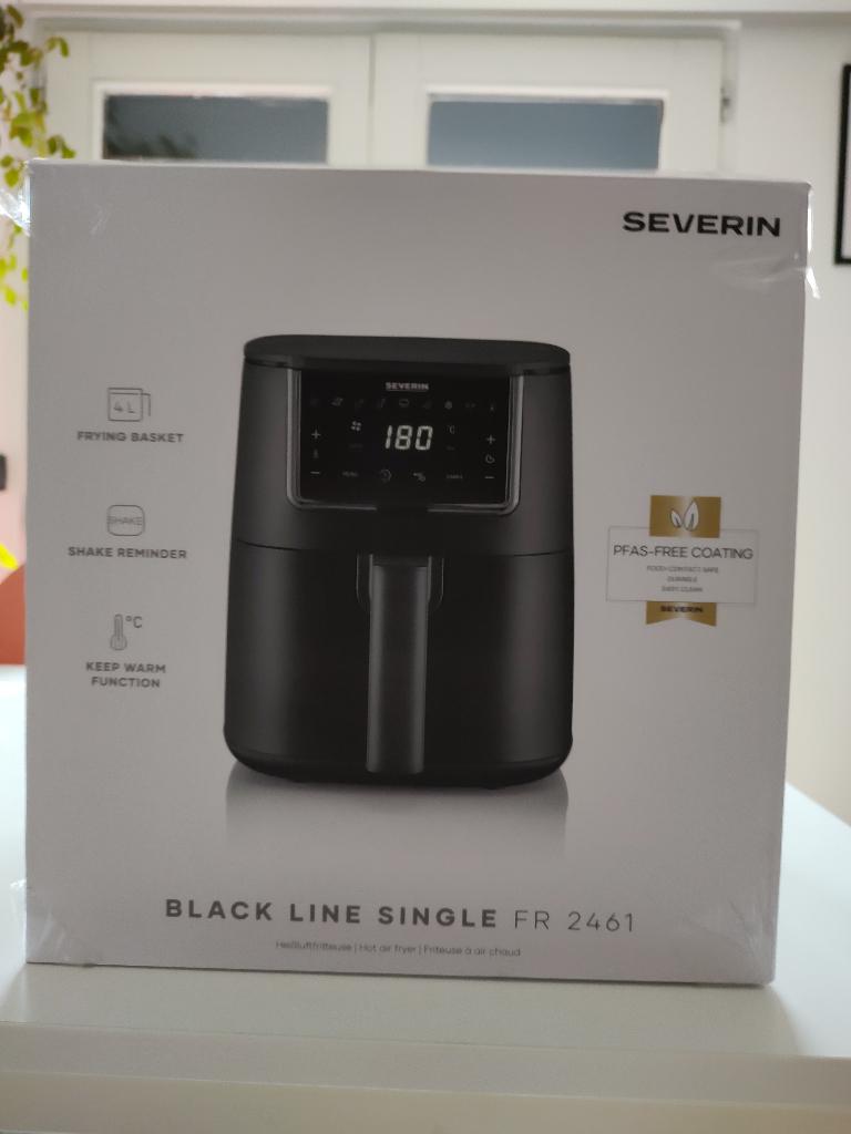 Airfryer Severin 4L 1300 Watt, Electroménager, Friteuses à air, Neuf, Friteuse à air, 1500 grammes ou plus, Enlèvement