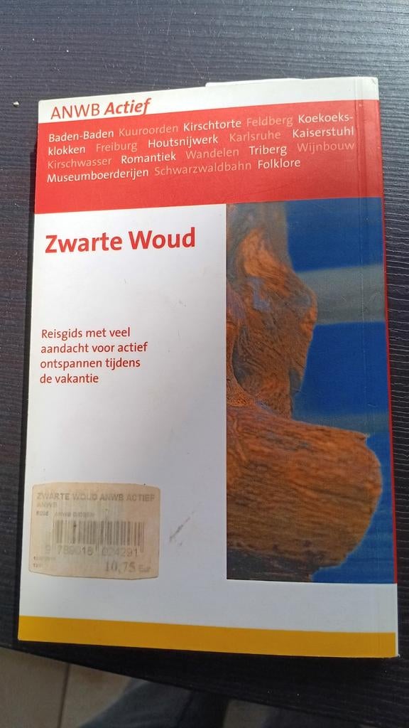 J. Eimers - Zwarte Woud, Boeken, Reisgidsen, Ophalen, Europa, ANWB, J. Eimers