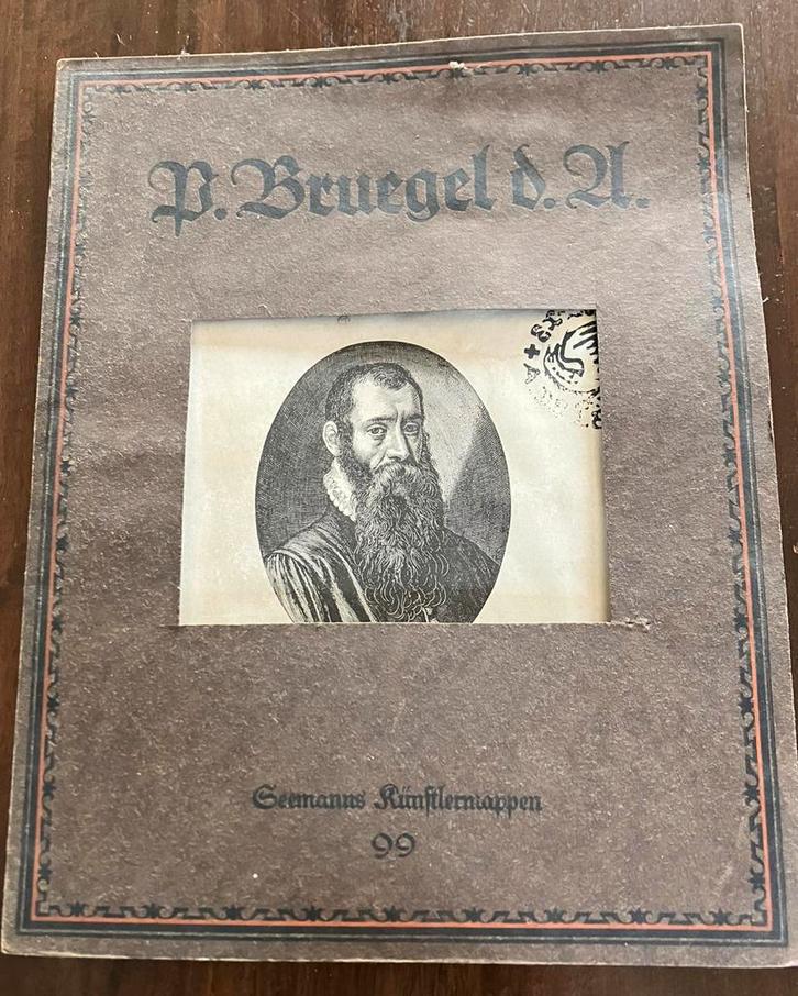 Farde avec reproductions de Pieter Bruegel der Alte) », Antiquités & Art, Antiquités | Livres & Manuscrits, Enlèvement ou Envoi