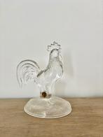 Figurine, statue cristal coq/poulet - cristal d'Arques Paris, Enlèvement ou Envoi, Comme neuf, Oiseaux, Statue ou Figurine