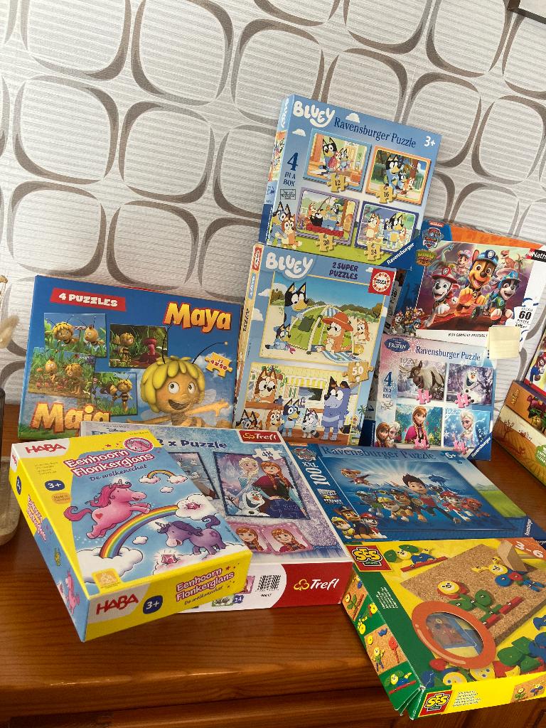 Puzzels en spelletjes, Ophalen