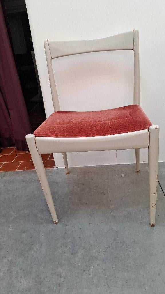 6 elegante vintage eetkamerstoelen jaren 70, Collections, Enlèvement