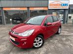 Citroen C3, 1.2i benzine, 2016, 87.277km's, Camera+Garantie, Rouge, Achat, Euro 6, Entreprise