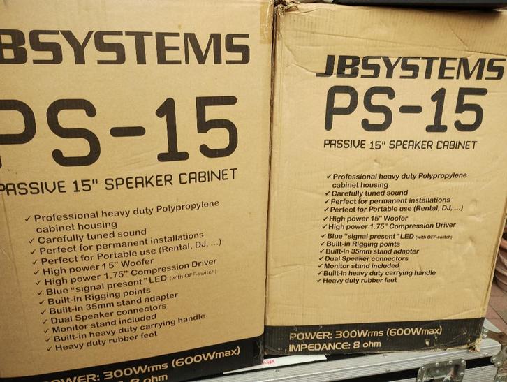 PS-15 stockopruiming, TV, Hi-fi & Vidéo, Enceintes, Neuf, Haut-parleurs Frontaux, Arrière ou Stéréo, Enlèvement