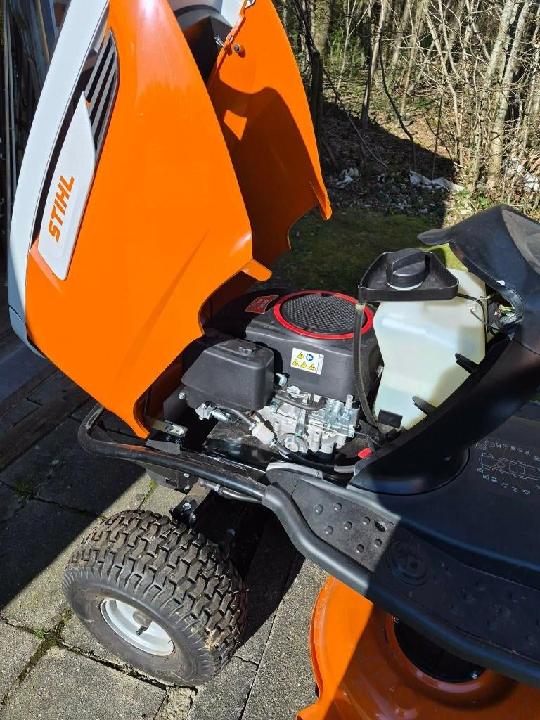 tracteur tondeuse, Jardin & Terrasse, Tondeuses autoportées, Comme neuf, 120 cm ou plus, Démarrage électrique, Bac de ramassage