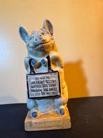 Gietijzeren spaarpot ‘The wise pig’, Verzamelen, Ophalen of Verzenden, Gebruikt