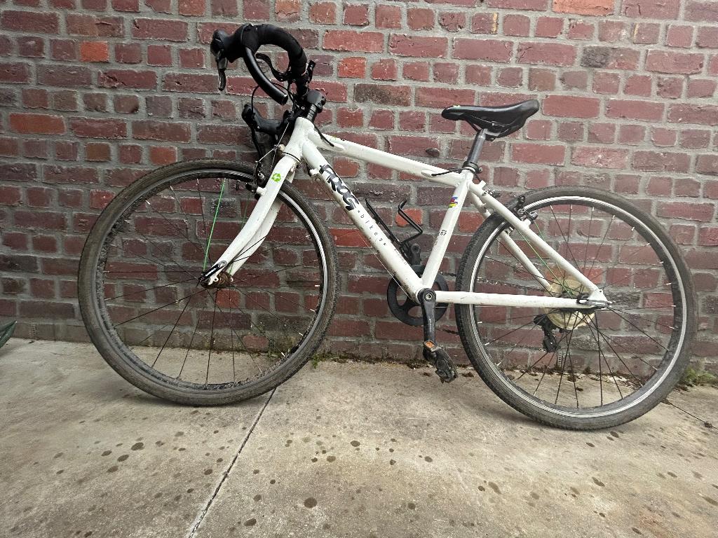Witte Frog bike 26”, Fietsen en Brommers, Ophalen, Gebruikt, 26 inch of meer, Versnellingen