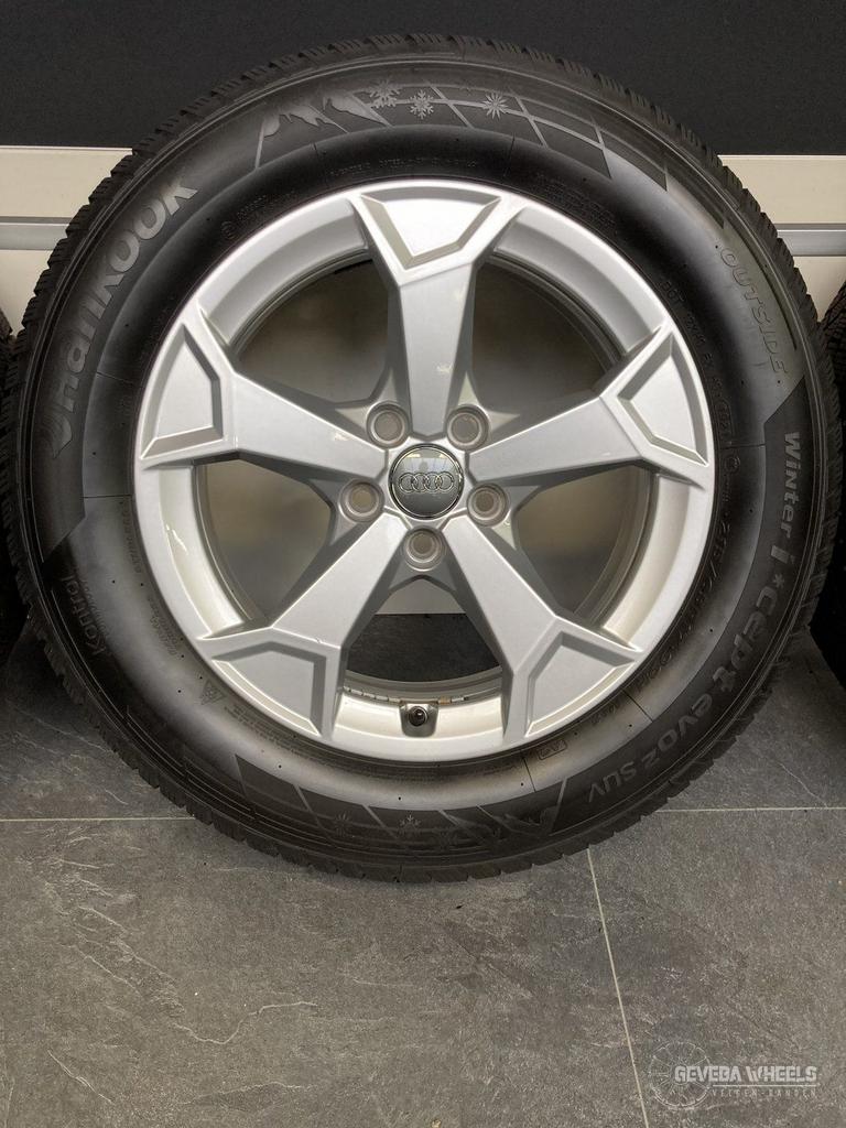 17” originele Audi Q3 F3 velgen + winterbanden 5x112 83A6010, Auto-onderdelen, -, -, Banden en Velgen, 17 inch