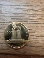munt coin 100 pistolets 1982 Waterloo, Ophalen of Verzenden, Losse munt