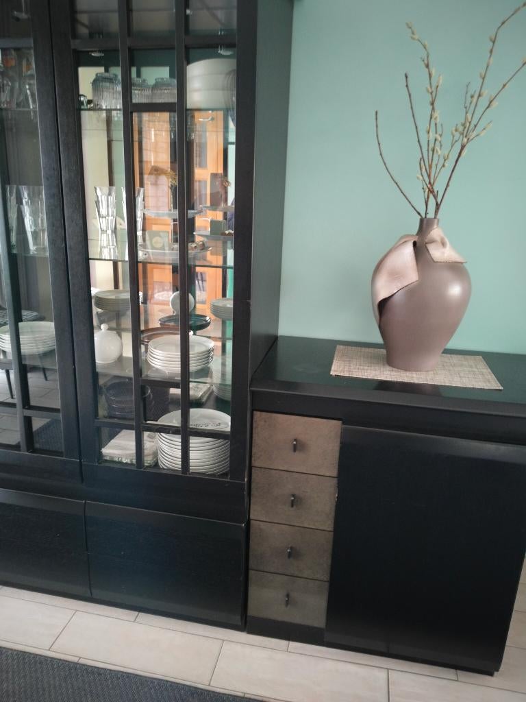 Vitrinekast, Huis en Inrichting, Ophalen, Gebruikt, 200 cm of meer, 150 tot 200 cm