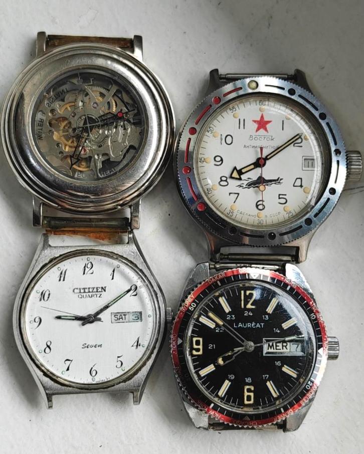 Montres vintage, Bijoux, Sacs & Beauté, Montres | Hommes, Citizen, Acier, Acier