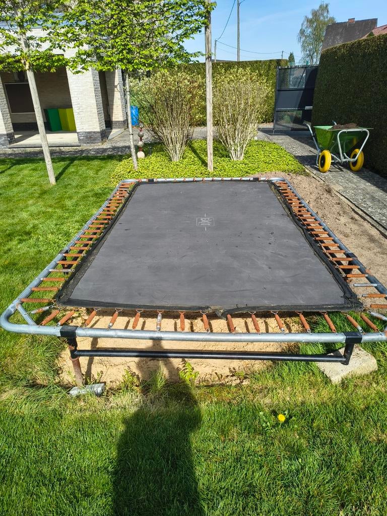 Trampoline Exit 370x240, Kinderen en Baby's, Speelgoed | Buiten | Trampolines, Ophalen
