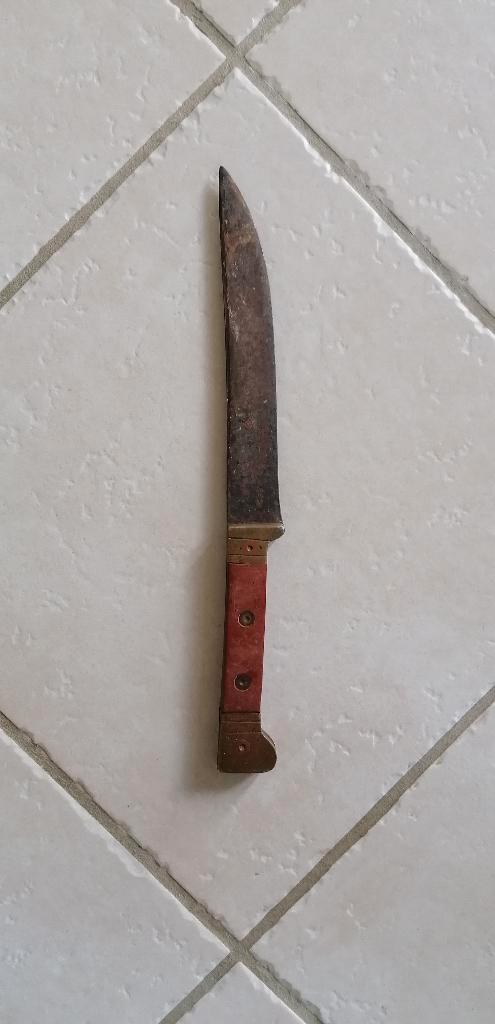 Couteau artisanal Militaire ww1 poilus landser, Collections, Objets militaires | Général, Autres, Envoi