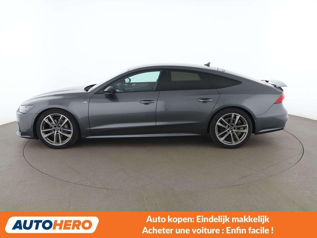 Audi A7 40 TDI Mild-Hybrid S line (bj 2022, automaat), Auto's, Gebruikt, Euro 6, 154 g/km, 1968 cc