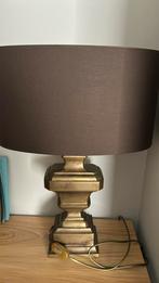 Lampenkap , 55cm hoog, bronzen voet., Ophalen
