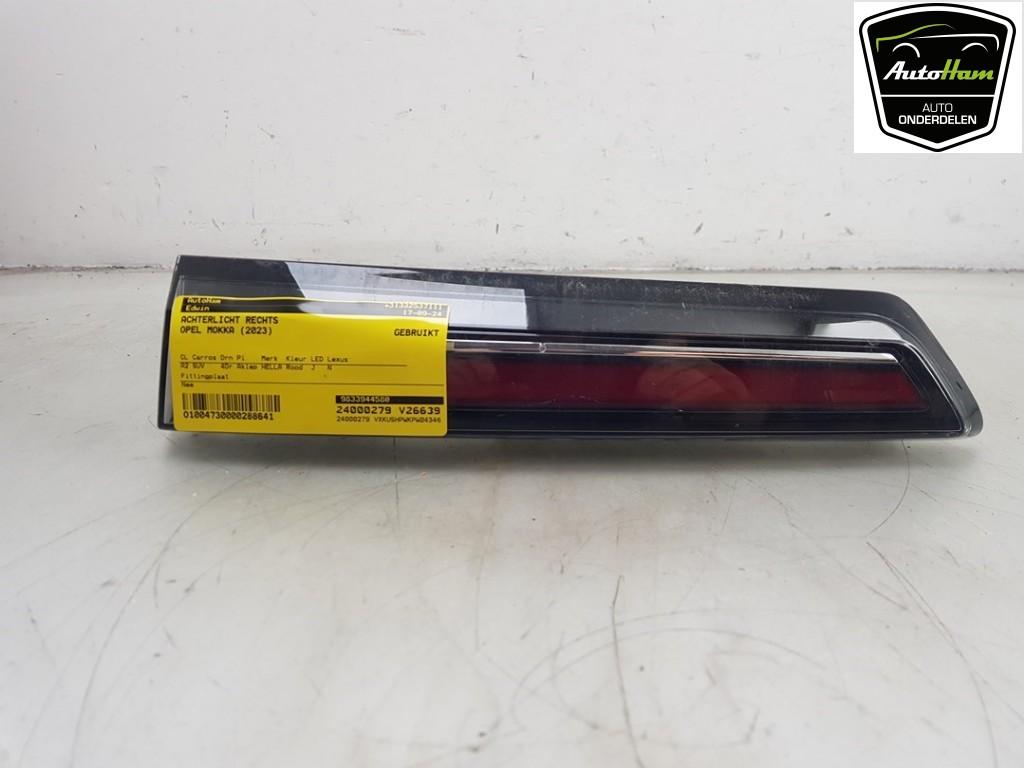 ACHTERLICHT RECHTS Opel Mokka (01-2020/-) (|9833944580|), Gebruikt, Opel