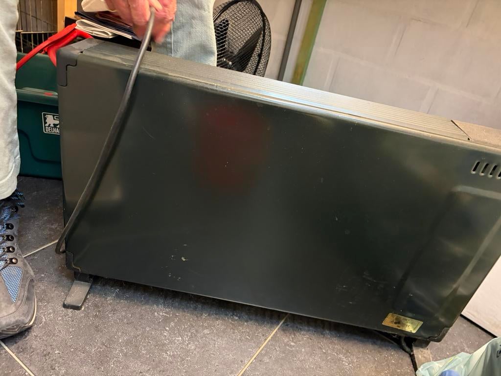 Elektrisch vuurtje, Ophalen, Gebruikt