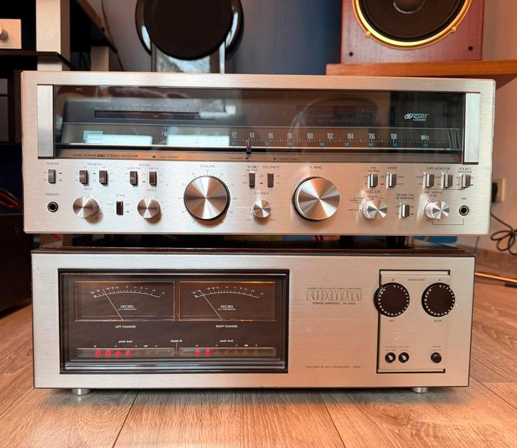Luxman m4000 + sansui g-7700, TV, Hi-fi & Vidéo, Amplificateurs & Ampli-syntoniseurs, Comme neuf, Enlèvement