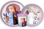 Disney Frozen Kinderservies - Magnetron - Anna, Elsa en Olaf, Ophalen of Verzenden, Nieuw