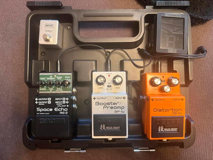 Boss space echo  booster tuner mxr tap, Muziek en Instrumenten, Effecten, Zo goed als nieuw, Ophalen of Verzenden