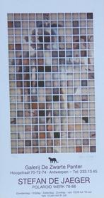 STEFAN DE JAEGER / AFFICHE / OFFSET / 68x37cm / PANTER / SIG, Ophalen of Verzenden
