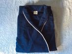 Donkerblauwe heren kamerjas, Kleding | Heren, Pyjama's, Ophalen, Zo goed als nieuw, Maat 48/50 (M)