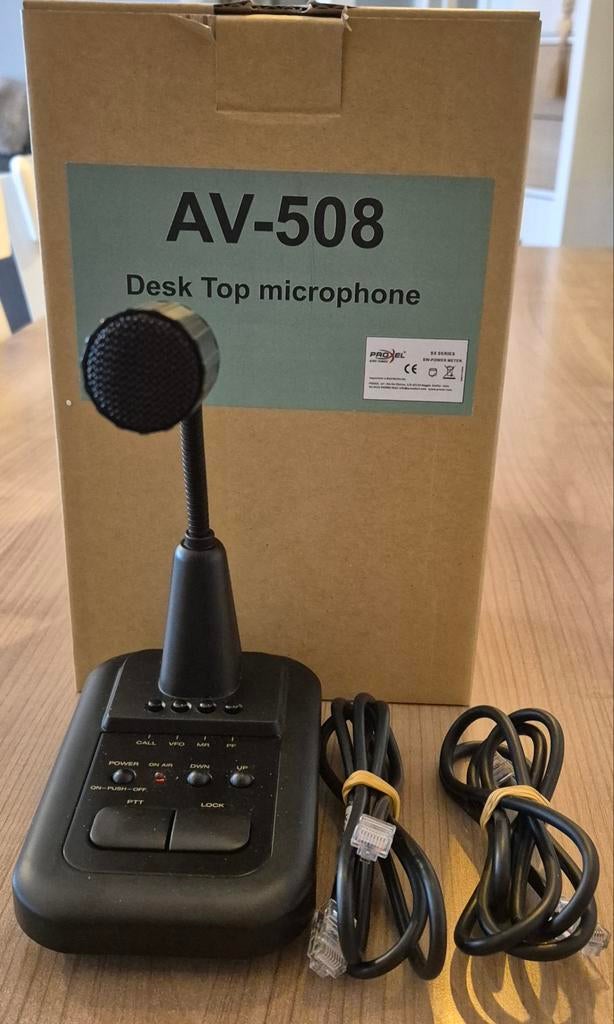 MICRO DE TABLE POUR ICOM/KENWOOD/YAESU, Émetteur