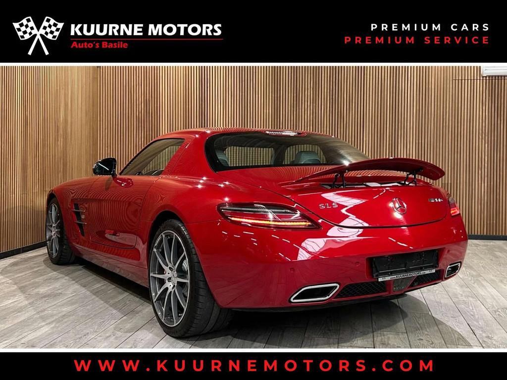 Mercedes-Benz SLS AMG Coupé CarbonPack/LederDesignio/Bang&O, Autos, Rouge, Achat, Entreprise, Noir