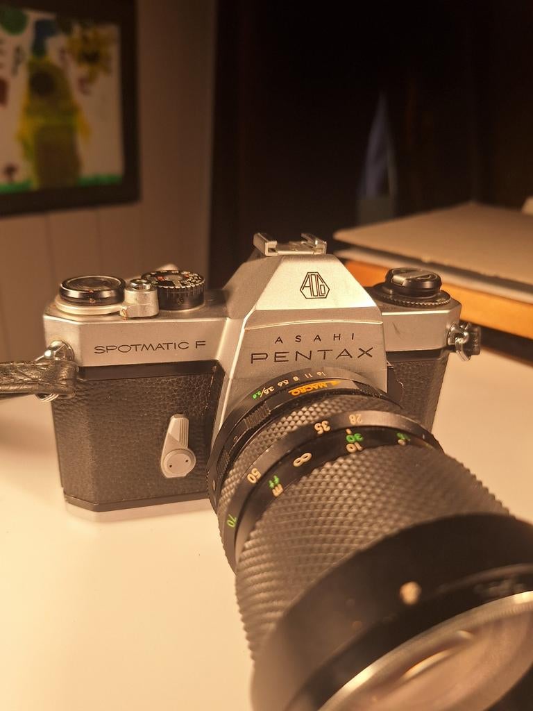 Pentax spotmatic F, TV, Hi-fi & Vidéo, Appareils photo analogiques, Enlèvement ou Envoi, Pentax