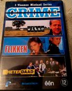 Crime  3 Vlaamse misdaadseries, Cd's en Dvd's, Vanaf 12 jaar, Ophalen, Zo goed als nieuw, Thrillers en Misdaad