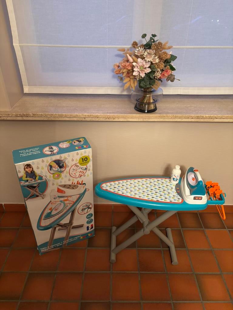 Smoby strijkplank + strijkijzer, Ophalen, Zo goed als nieuw