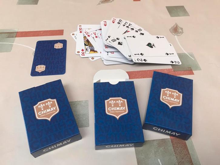 Jeu de cartes Trappist Chimay, Collections, Marques & Objets publicitaires, Neuf, Autres types, Enlèvement ou Envoi