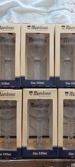 6 verres maredsous 33cl dans la boîte d origine, Collections, Enlèvement ou Envoi