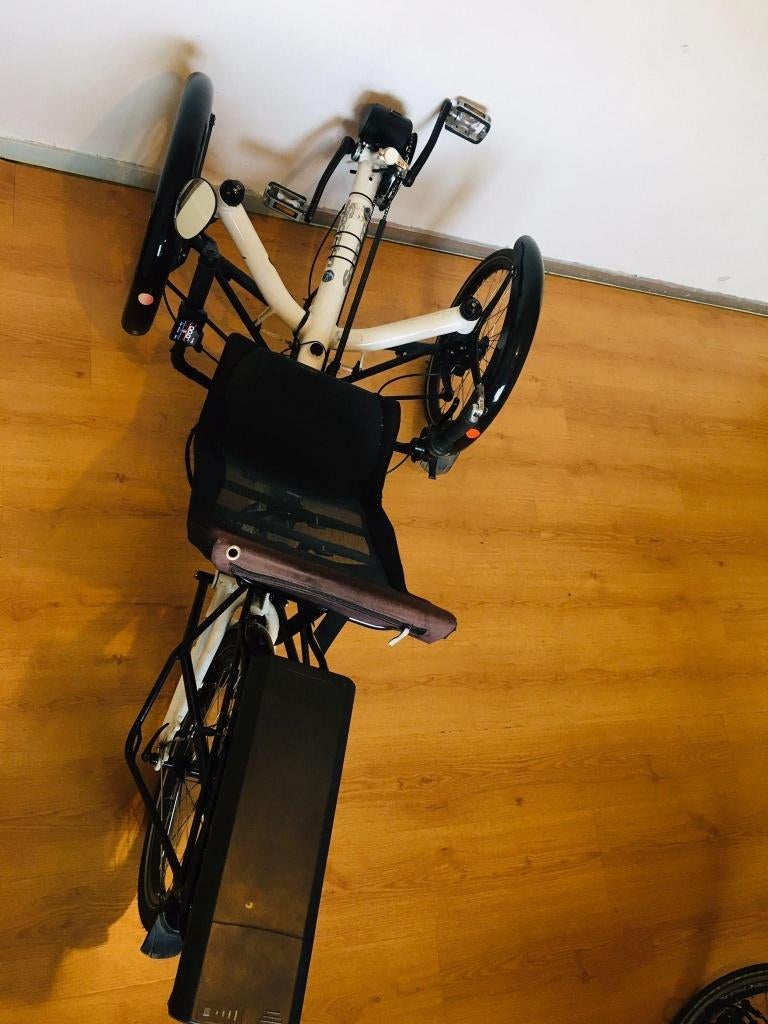 HP Velotechnik Scorpion opvouwbaar E- Ligfiets/Driewieler., Fietsen en Brommers, Fietsen | Driewielfietsen, Gebruikt, Ophalen of Verzenden