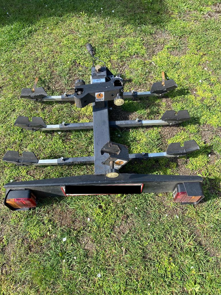 Fietsendrager voor drie fietsen, Ophalen, 3 fietsen of meer, Gebruikt, Trekhaakdrager