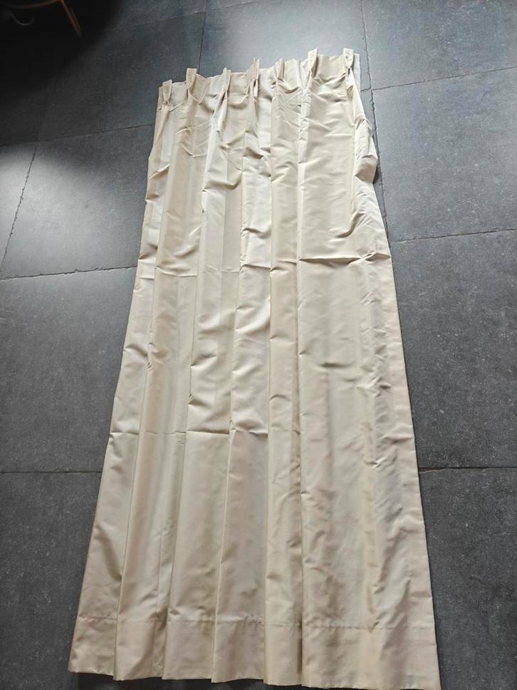 rideaux écru/crème, Maison & Meubles, Ameublement | Rideaux & Stores à lamelles, Enlèvement