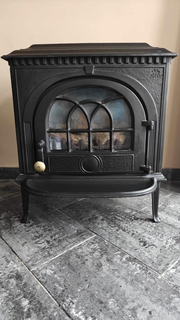 JOTUL 8 gaskachel, Maison & Meubles, Poêles, Utilisé, Autoportant, Chauffage à gaz, Gaz, Enlèvement
