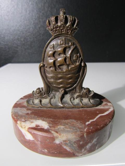 KNSM shipping - Nederlandse scheepvaart presse-papier, Verzamelen, Scheepvaart, Gebruikt, Ophalen of Verzenden