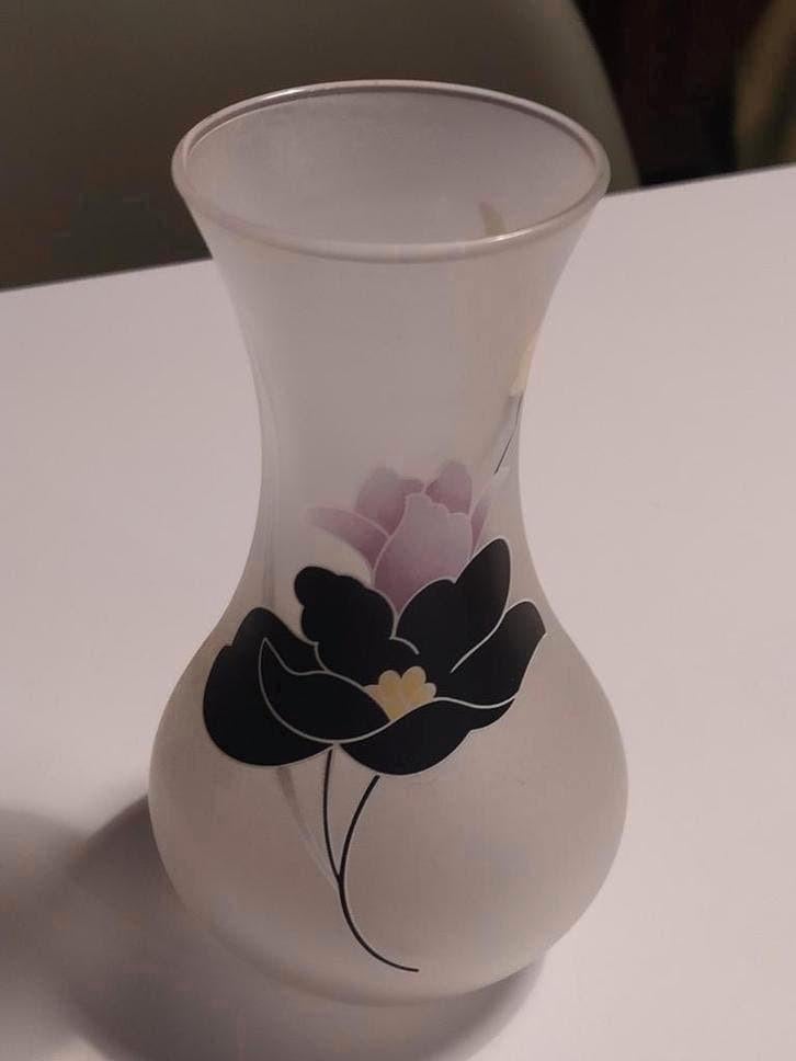 Matglazen vaas, jaren 80, Ophalen of Verzenden